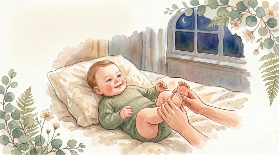 Baby Massage und Akkupressur
